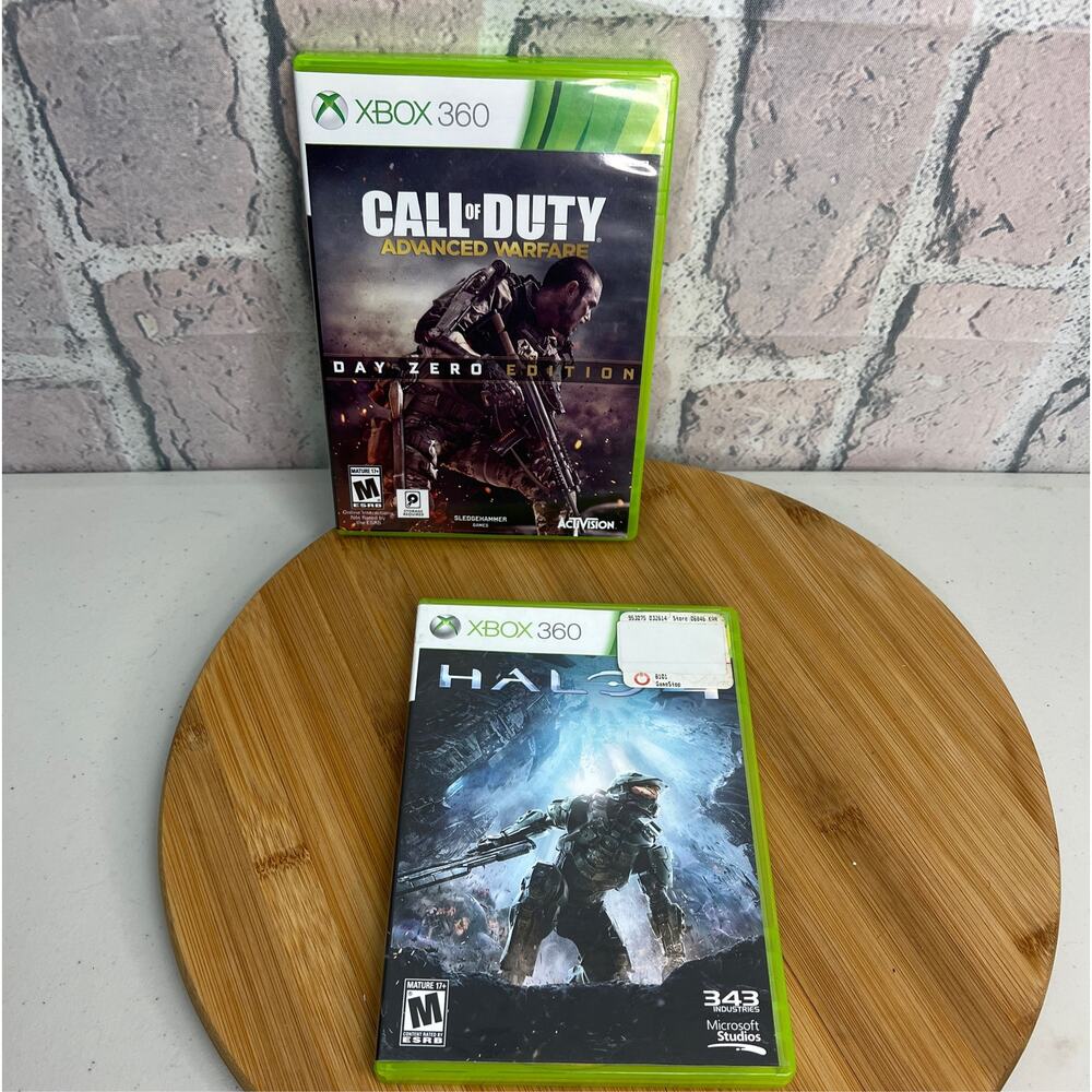 Microsoft Xbox 360 Call of Duty & Halo Advanced Warfare Day Zero Edition